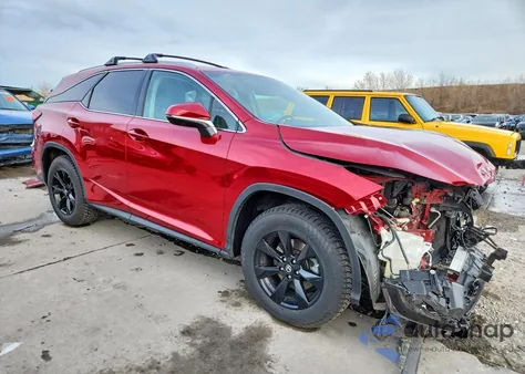 2018 Lexus Rx 350 L z USA, uszkodzony, nr VIN JTJGZKCA2J2008107